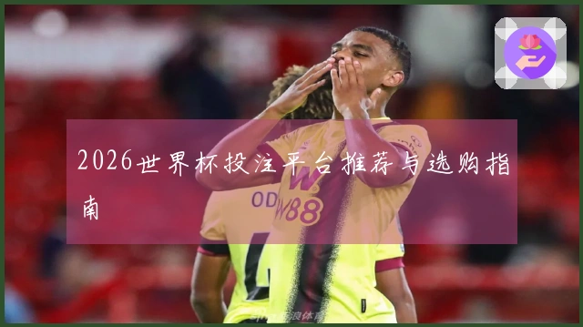 2026世界杯投注平台推荐与选购指南