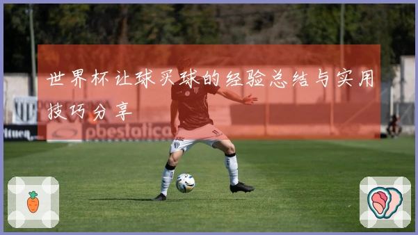 世界杯让球买球的经验总结与实用技巧分享